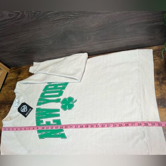 Where I’m From New York Sweatshirt in Cream/Gray with Green Print. Sz Large. NWT - Picture 10 of 12